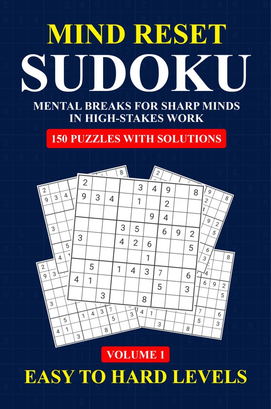 Mind Reset Sudoku — Vol. 1