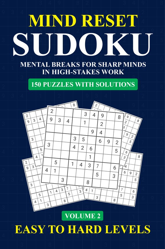 Mind Reset Sudoku — Vol. 2